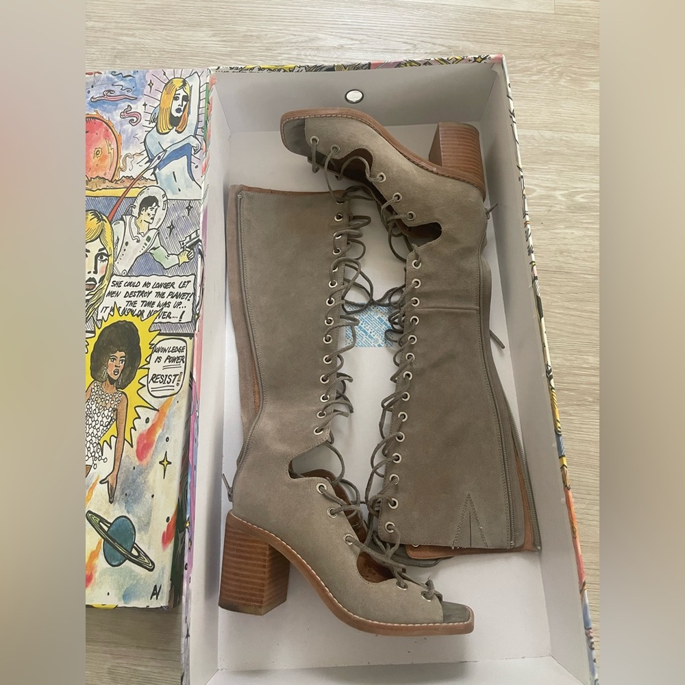 Jeffery cambell * free people gladiator sandals 35.5